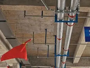 金凤管廊支架的安装方法